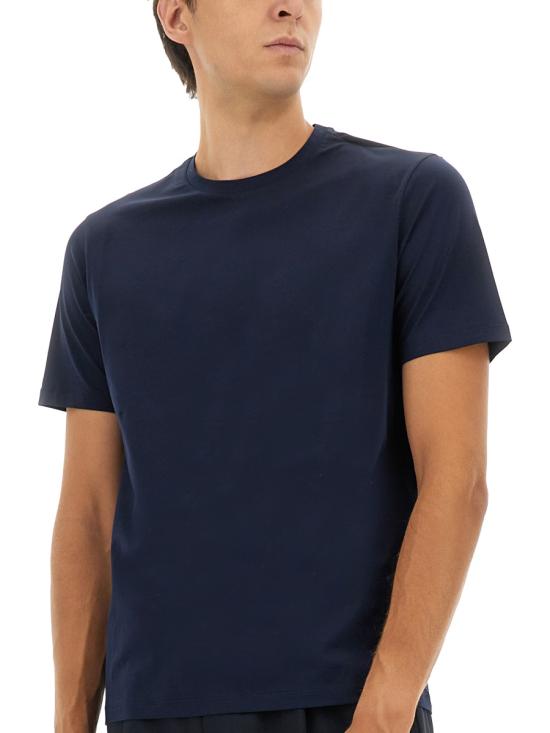 26FW 에르노 슈퍼파인 코튼 스트레치 티셔츠 JG000174U52003 9200 BLUE - HERNO
