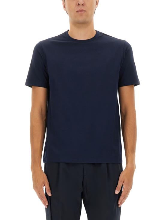 26FW 에르노 슈퍼파인 코튼 스트레치 티셔츠 JG000174U52003 9200 BLUE