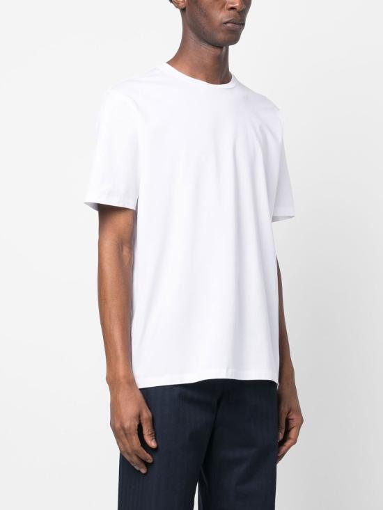 26FW 에르노 슈퍼파인 코튼 스트레치 티셔츠 JG000174U52003 1000 WHITE - HERNO