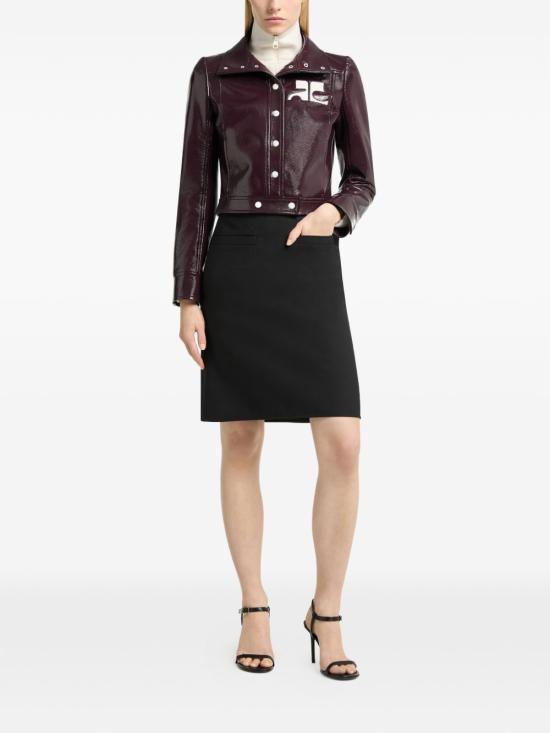 26FW 쿠레쥬 자켓 223CBL005VY0014 4090 BURNT RED - COURREGES