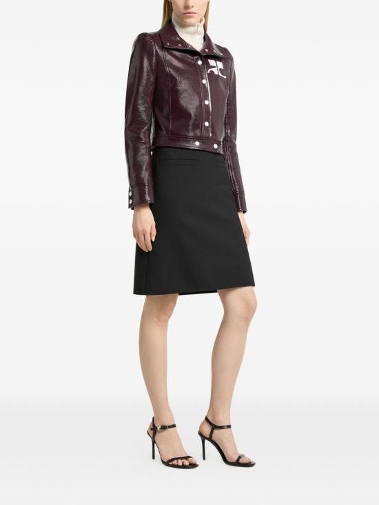 26FW 쿠레쥬 자켓 223CBL005VY0014 4090 BURNT RED - COURREGES