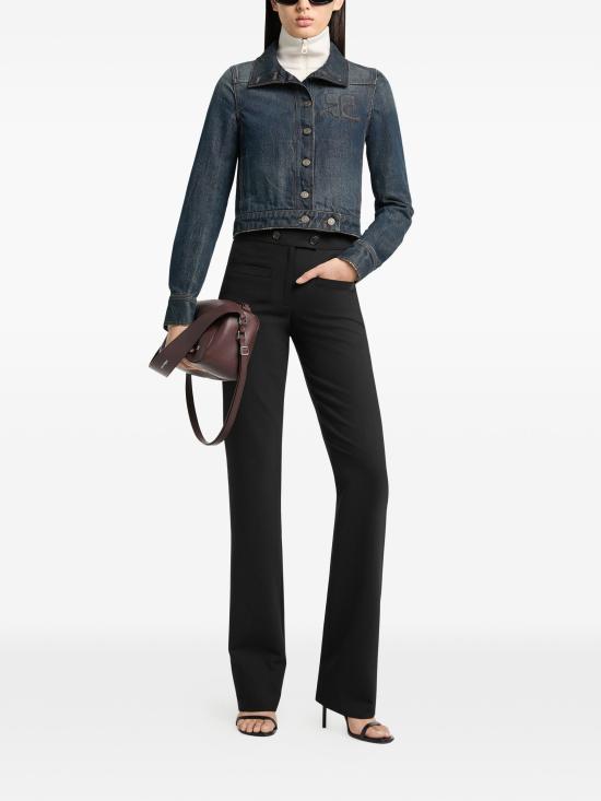 26FW 쿠레쥬 자켓 326DBL335DE0061 7052 VINTAGE MEDIUM BLUE - COURREGES