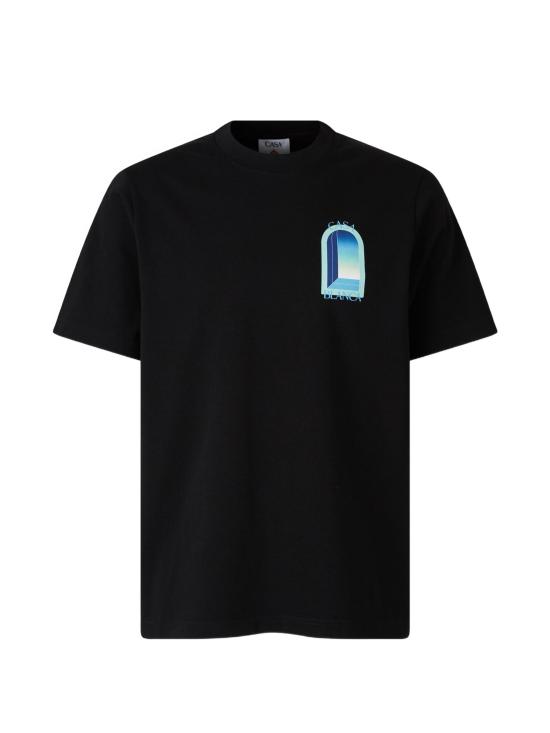 26FW 카사블랑카 반팔 티셔츠 MPF26JTS001 15 GRADIENT ARCH
