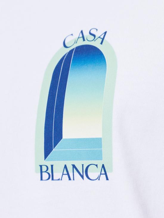 26FW 카사블랑카 반팔 티셔츠 MPF26JTS001 14 GRADIENT ARCH - CASABLANCA