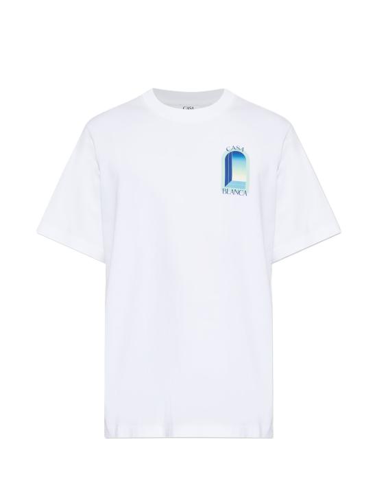 26FW 카사블랑카 반팔 티셔츠 MPF26JTS001 14 GRADIENT ARCH