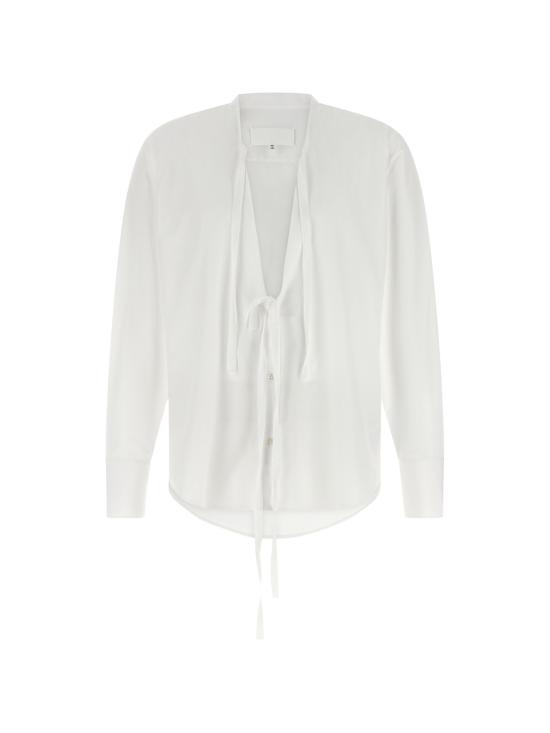 26SS 마르지엘라 긴팔 셔츠 S67DT0031S43001 100 WHITE