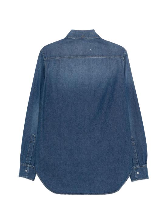 26SS 마르지엘라 긴팔 셔츠 S67DT0027S30815 967 MEDIUM BLUE - MAISON MARGIELA