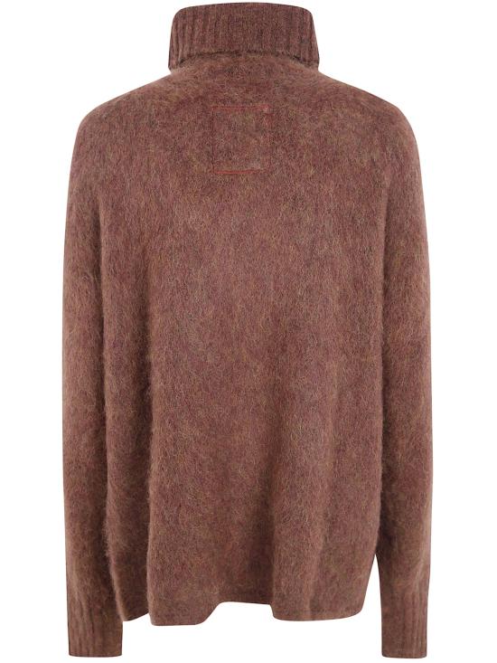 26FW 우마 왕 반팔 티셔츠 UK7164099 UW240 BROWN - UMA WANG