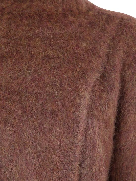 26FW 우마 왕 반팔 티셔츠 UK7164099 UW240 BROWN - UMA WANG