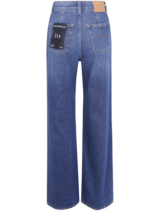 26FW 엠포리오 아르마니 스트레이트 팬츠 EW000749AF28397 MB002 BLUE - EMPORIO ARMANI