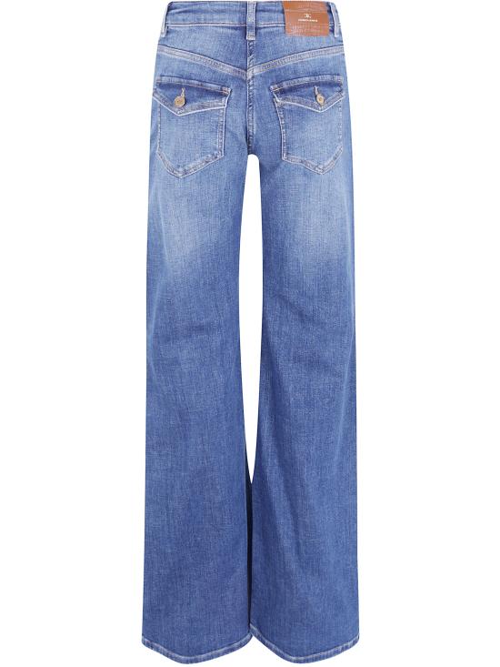 26FW 엘리자베타프랜치 스트레이트 팬츠 PJ18N66E2 139 BLUE - ELISABETTA FRANCHI