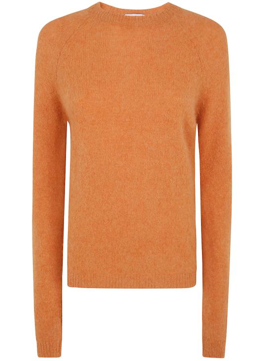 26FW 베이스 스웨터 B8450034 024 YELLOW ORANGE