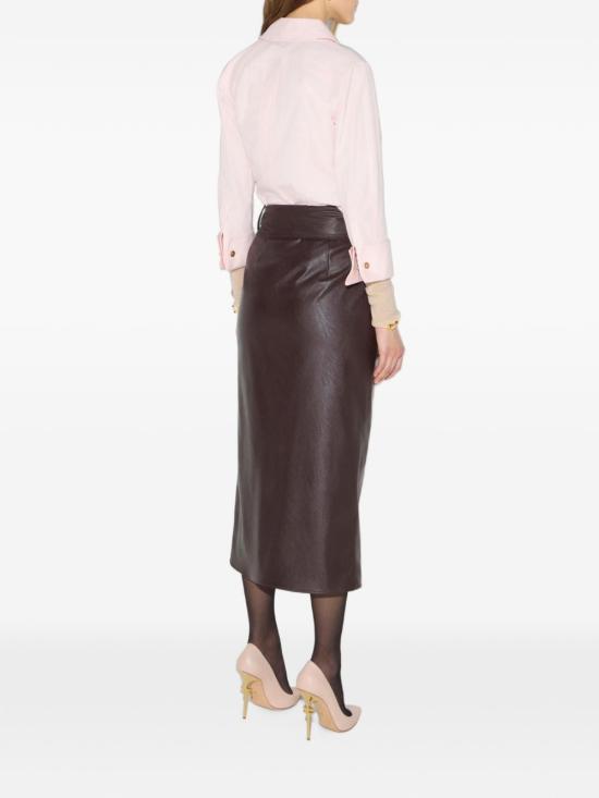 26FW 엘리자베타프랜치 스커트 GO21866E2 EV9 BROWN - ELISABETTA FRANCHI