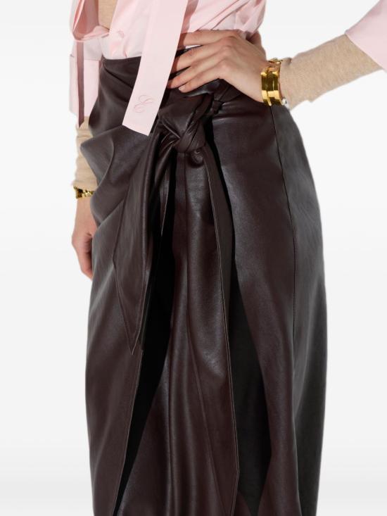 26FW 엘리자베타프랜치 스커트 GO21866E2 EV9 BROWN - ELISABETTA FRANCHI