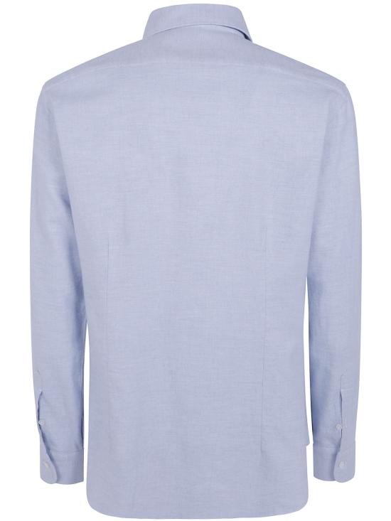 26FW 발바 긴팔 셔츠 NSFR2P0157080U03 LIGHT BLUE - BARBA