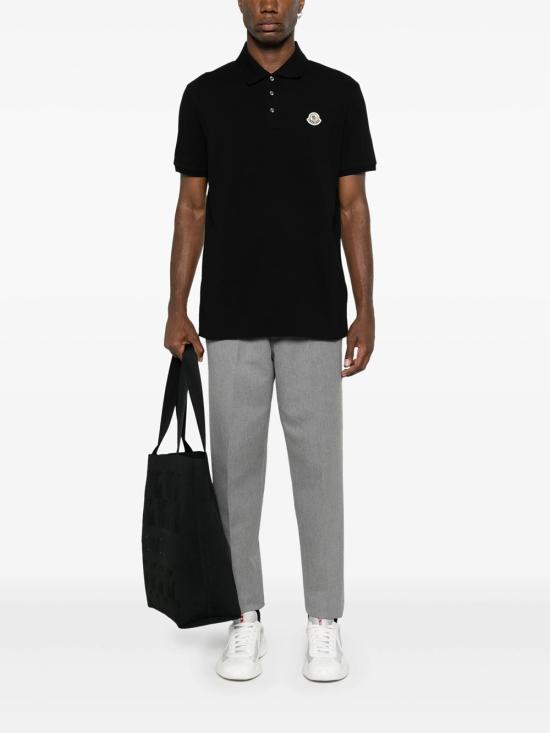 26FW 몽클레어 반팔 티셔츠 L20918A0001184556 999 BLACK - MONCLER