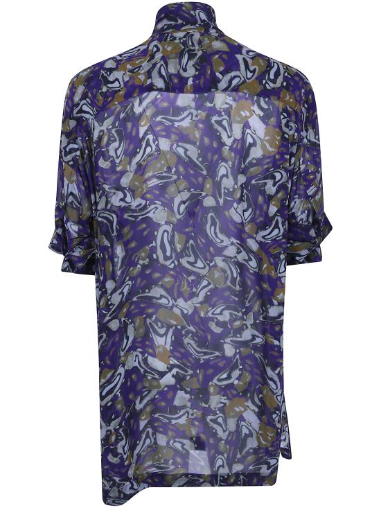 26FW 드리스 반 노튼 블라우스 2621307134012 401 PINK PURPLE - DRIES VAN NOTEN
