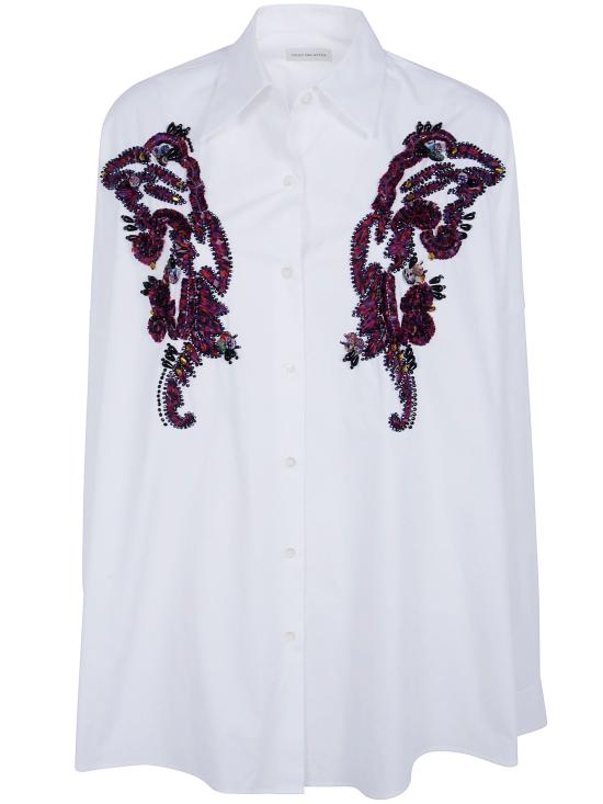 26FW 드리스 반 노튼 셔츠 2621307144433 001 WHITE