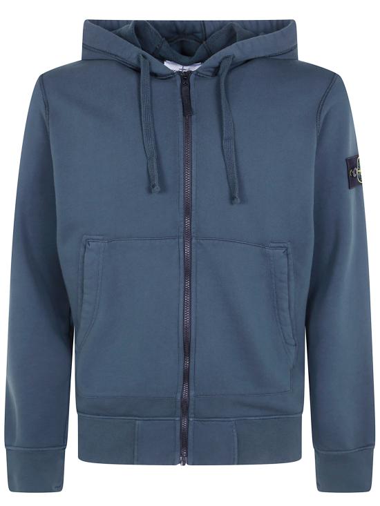 26FW 스톤 아일랜드 와펜 패치 후드 집업 L2S156100061S0051 V005S GREEN