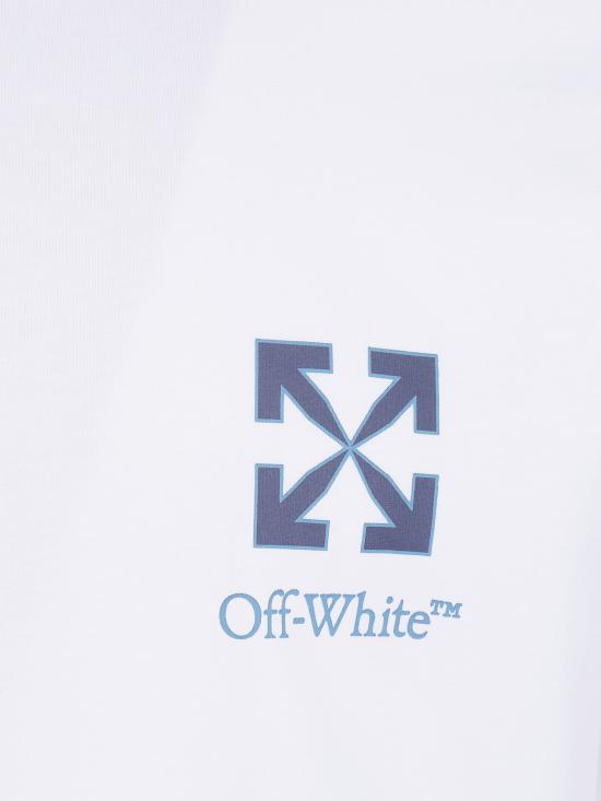 26FW 오프화이트 반팔 티셔츠 44MAA16MF26J00A100 WHITE - OFF WHITE