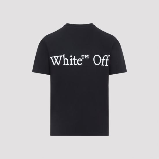 26FW 오프화이트 반팔 티셔츠 44MAA16MF26J00G001 BLACK - OFF WHITE