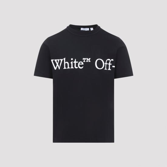 26FW 오프화이트 반팔 티셔츠 44MAA16MF26J00G001 BLACK - OFF WHITE