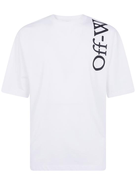 26FW 오프화이트 반팔 티셔츠 44MAA120F26J010100 WHITE