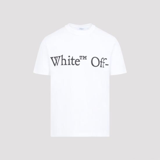 26FW 오프화이트 반팔 티셔츠 44MAA16MF26J00G100 WHITE - OFF WHITE