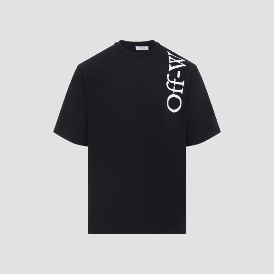 26FW 오프화이트 반팔 티셔츠 44MAA120F26J010001 BLACK - OFF WHITE