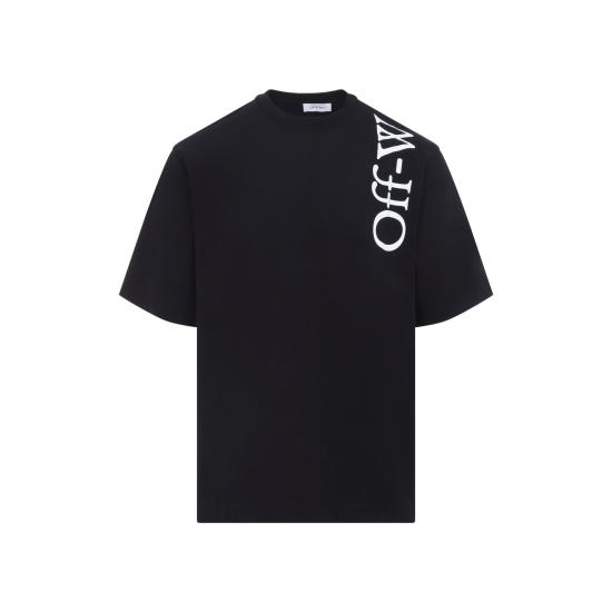 26FW 오프화이트 반팔 티셔츠 44MAA120F26J010001 BLACK