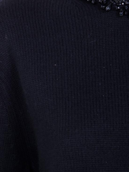 26FW 세미쿠튀르 스웨터 Y6WH71 Y69 BLACK - SEMI-COUTURE