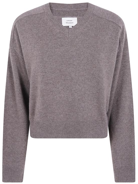 26FW 루루 드 세종 스웨터 ANZORLDS099 NUTMEG BROWN
