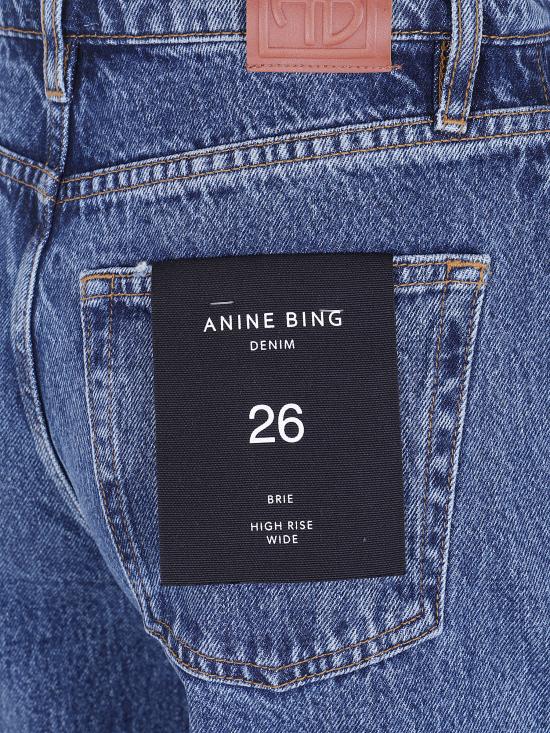 26FW 애니빙 스트레이트 팬츠 A0612916WHD94 WASHED BLUE - ANINE BING