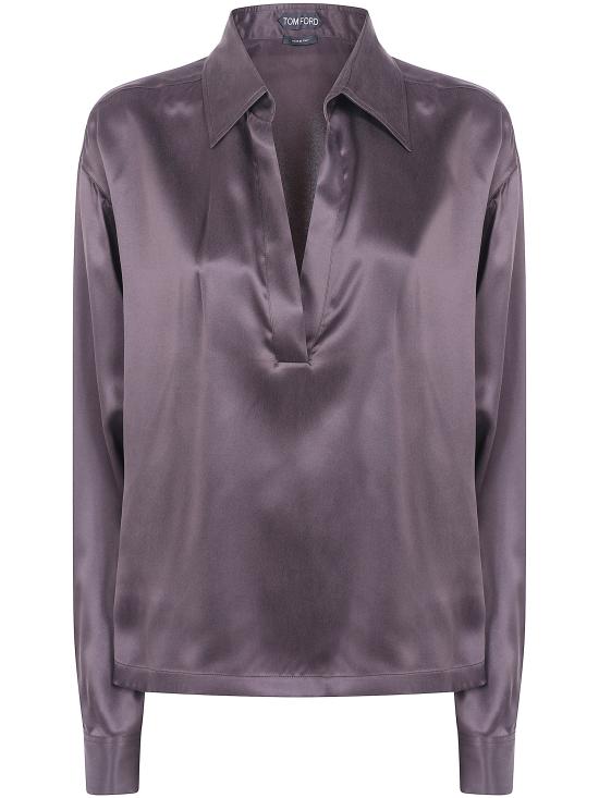 26FW 톰포드 블라우스 TS2144FAX1720 ESPRESSO BROWN