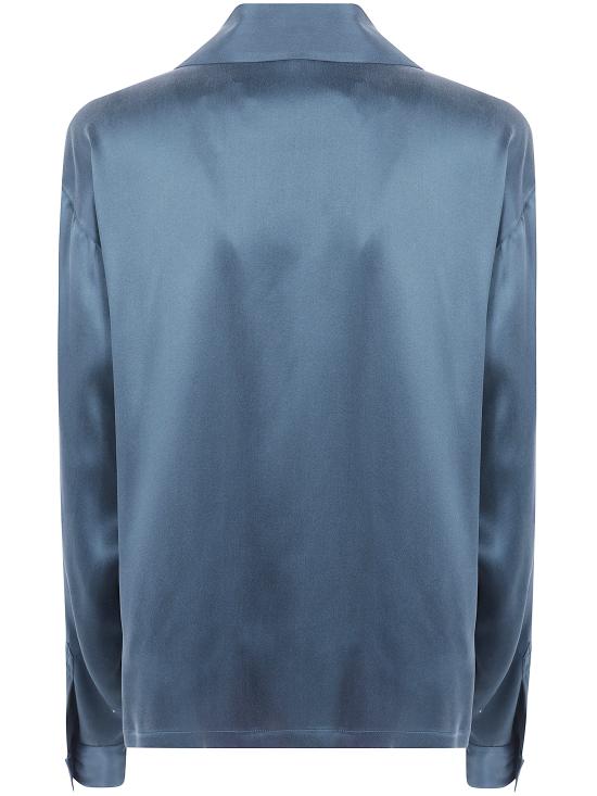 26FW 톰포드 블라우스 TS2144FAX1720 TEAL BLUE - TOMFORD