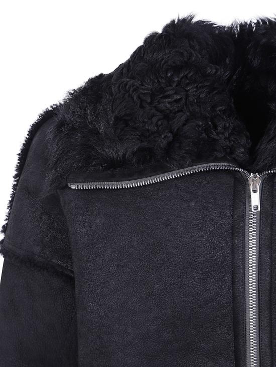 26FW 릭 오웬스 자켓 RU02F4780LSHCTW 0909 BLACK - RICK OWENS