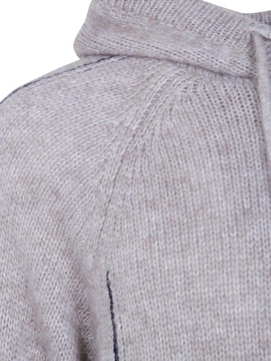 26FW 조르지오 아르마니 후드 티셔츠 GM004426AF30079 M1021 NUDE NEUTRALS - GIORGIO ARMANI