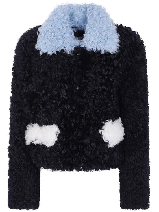 26FW 마르니 무스탕 JKMX0412QULM044 RON99 BLACK
