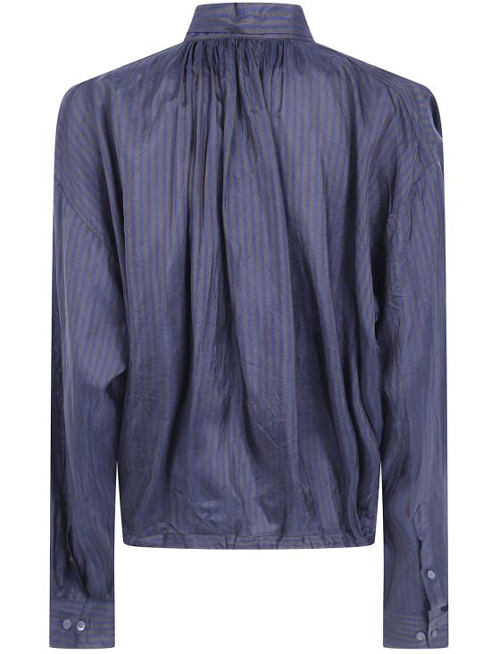 26FW 드리스 반 노튼 블라우스 2621307054284 704 BROWN - DRIES VAN NOTEN