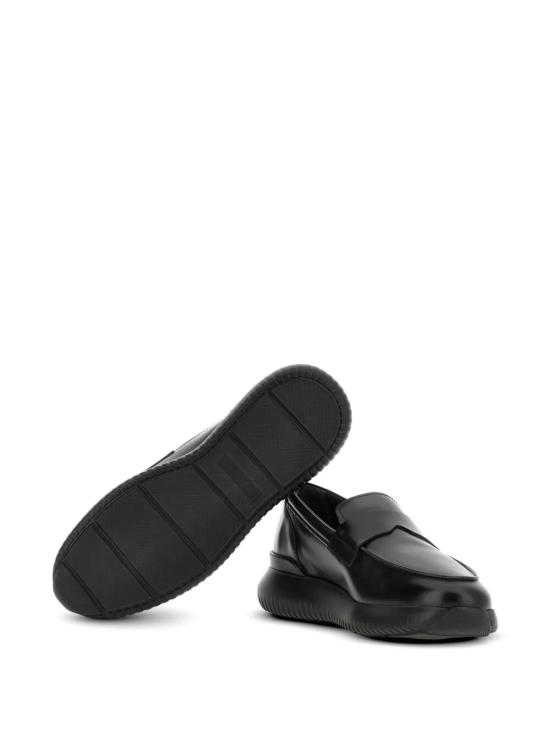 26FW 호간 로퍼 HXM7090FZ30U1M099 B999 BLACK - HOGAN