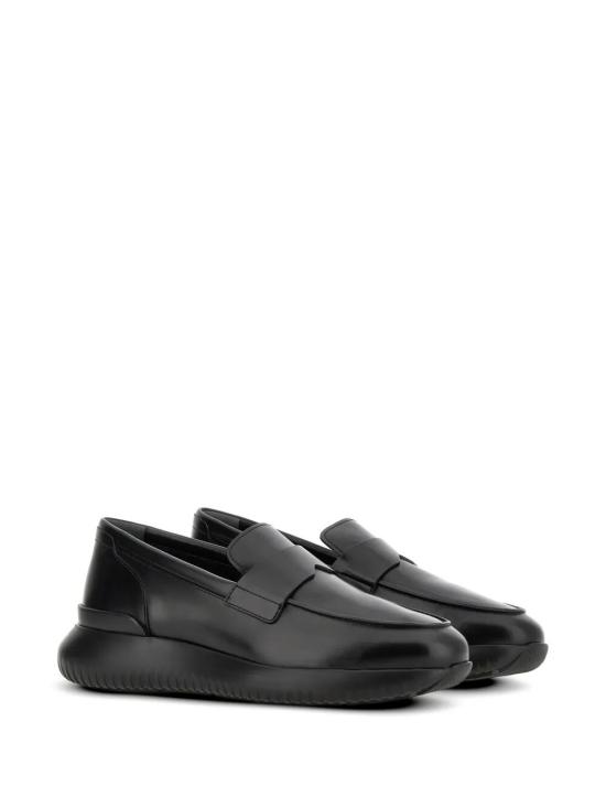 26FW 호간 로퍼 HXM7090FZ30U1M099 B999 BLACK - HOGAN
