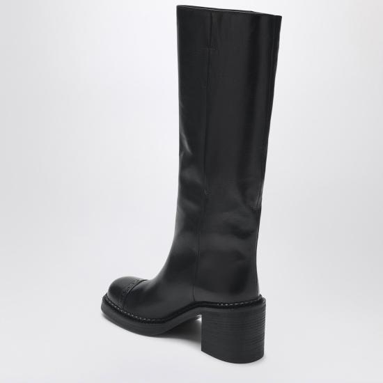 25FW 미우미우 부츠 5W493E075007 F0002 Black - MIU MIU