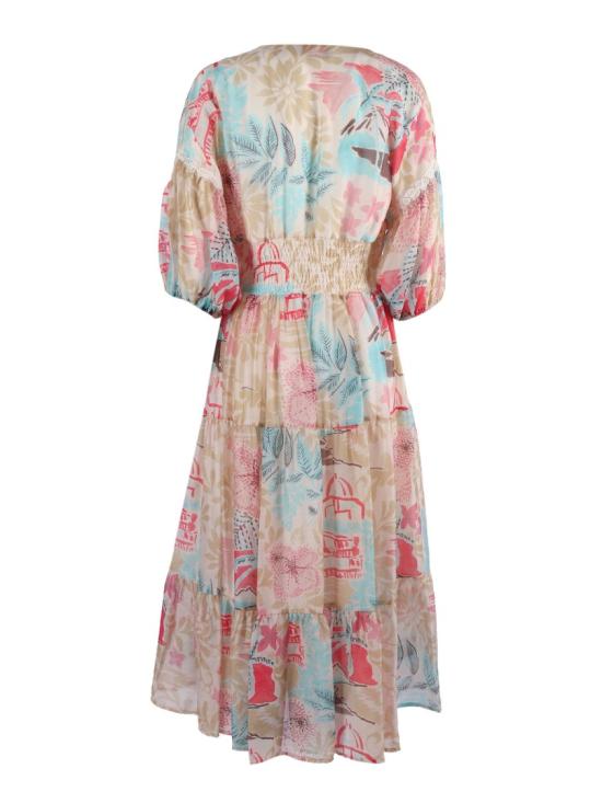 26SS 에르마노 설비노 원피스 D48EQ054EC4 Multicolor - ERMANNO SCERVINO