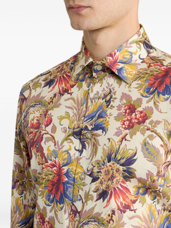 26FW 에트로 긴팔 셔츠 MRIB002599SA51L X0820 - ETRO