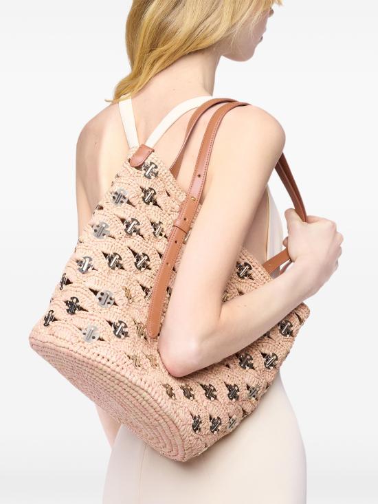 26SS 파코라반 숄더백 26ESS0528NAT082 V677 PEACH GOLD - PACO RABANNE
