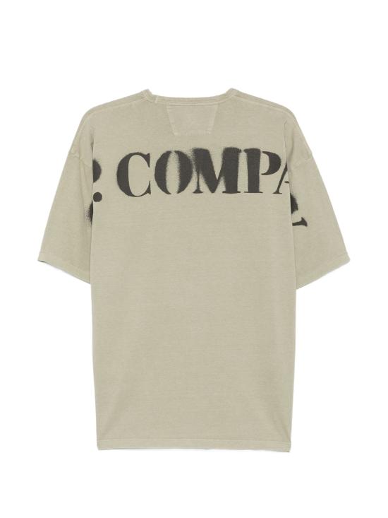 26SS 씨피 컴퍼니 반팔 티셔츠 20CMTS213A006057O 610 MOSS GRAY - C.P. COMPANY