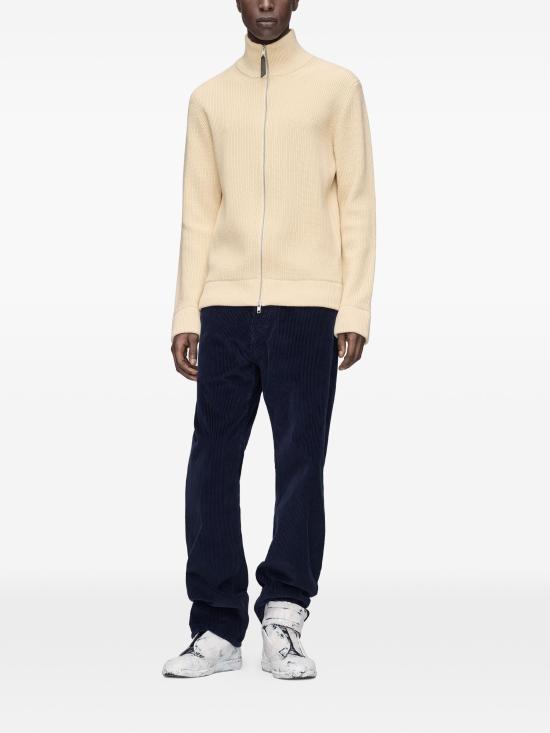 26FW 마르지엘라 니트 집업 가디건 SI1HA0013S17781 105F ECRU - MAISON MARGIELA