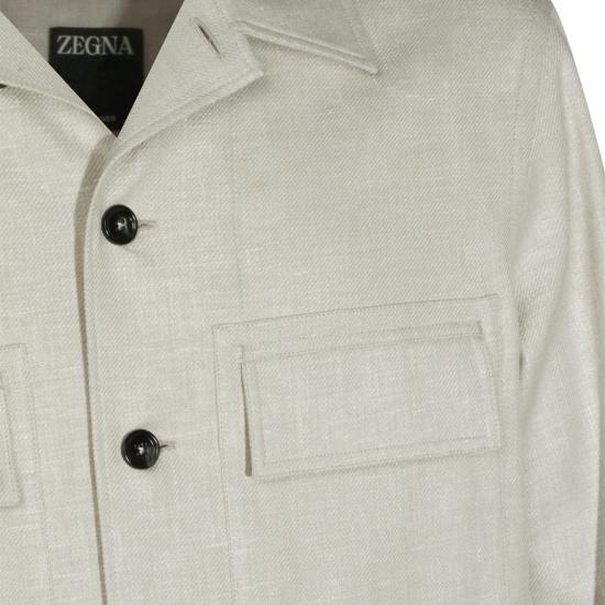 26SS 에르메네질도제냐 자켓 RUHV22A3SOT6BN07G Neutrals - ERMENEGILDO ZEGNA