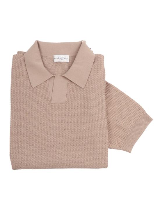26SS 발렌타인 폴로 티셔츠 B2W231 14CT4 Neutrals - BALLANTYNE