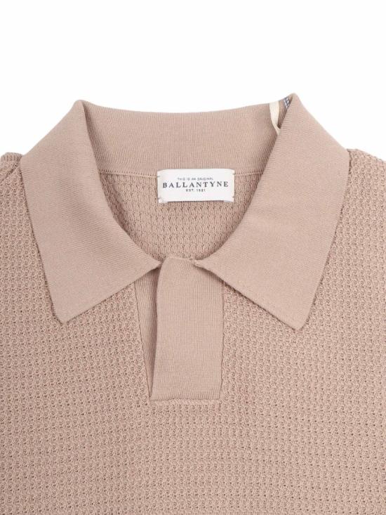 26SS 발렌타인 폴로 티셔츠 B2W231 14CT4 Neutrals - BALLANTYNE